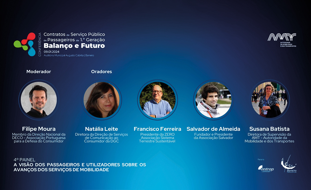 Painel IV - A Visão dos Passageiros e Utilizadores Sobre os Avanços dos Serviços de Mobilidade