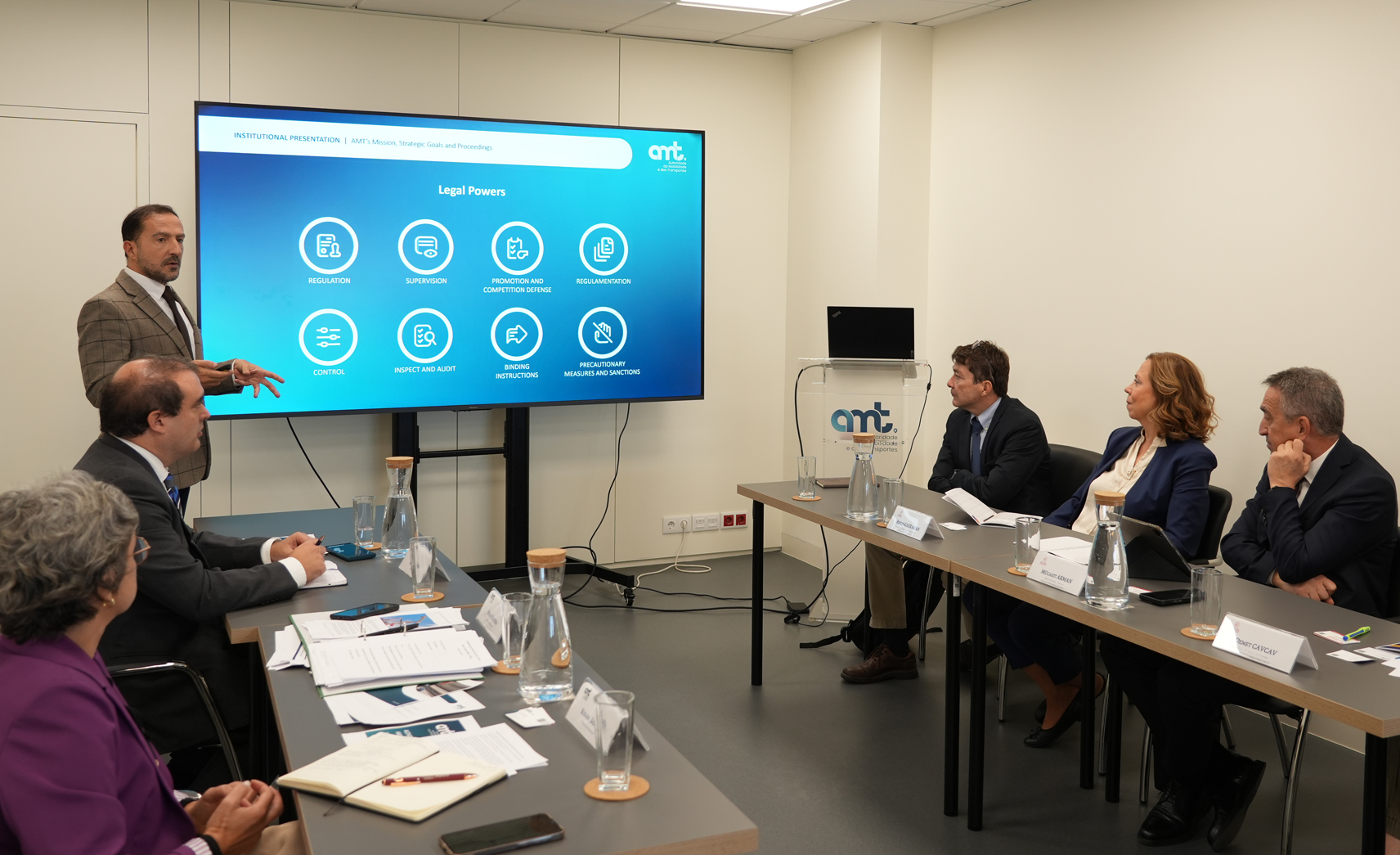 AMT recebeu visita de delegação do Ministério dos Transportes da República da Turquia