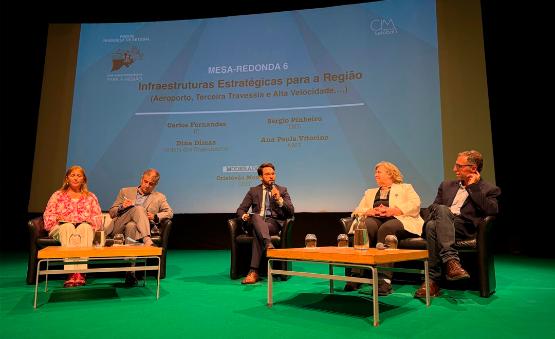Presidente da AMT em debate sobre as infraestruturas estratégicas para a Península de Setúbal