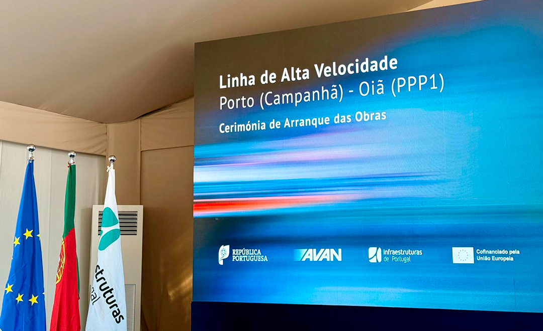 AMT presente no arranque das obras do primeiro troço da Linha de Alta Velocidade